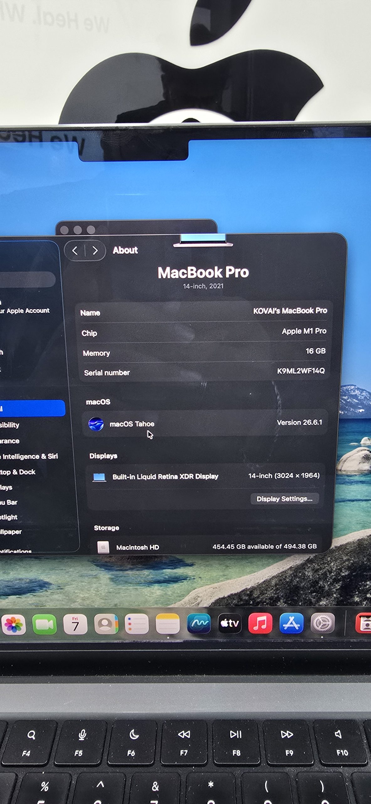 Apple MacBook Pro 14-inch (2021) | M1 Pro | 16GB RAM | 512GB SSD | A2442 - Image 5